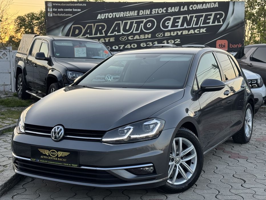VW GOLF VII AN 2019 IMPORT ITALIA FARURI LED 1.6 TDI EURO 6 STARE TEHNICA ESTETICA PERFECTA 178.000 KM, Garantie 12 Luni Raport Carvertical Fara Repro