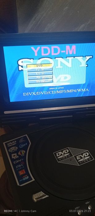 Mini dvd player.