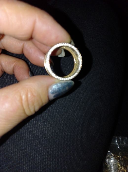 Кольцы  красный и жёлтый