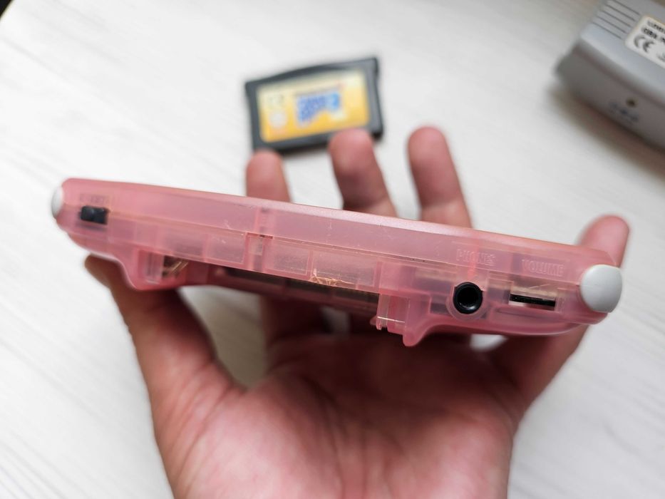 Nintendo Game Boy Advance Pink Clear