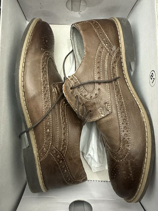 Мъжки обувки, естествена кожа. Номер 40,5.