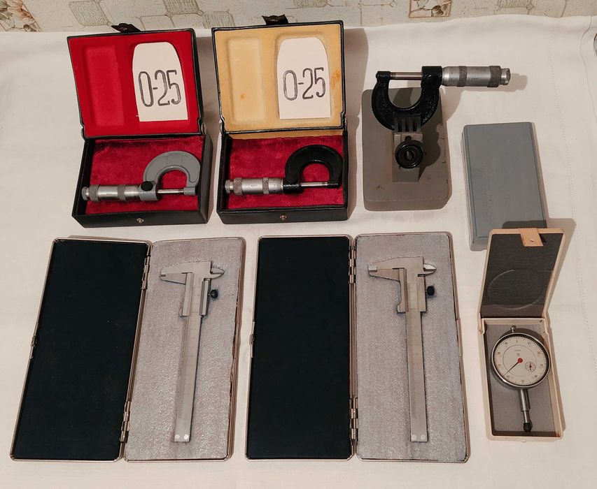 микрометр  штангенциркуль  индикатор