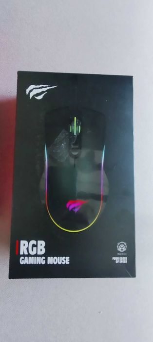 Нова RGB геймърска мишка Havit MS1006 + подложка