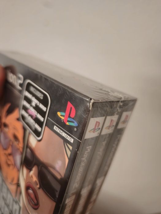 GTA - The Trilogy / Playstation 2 / SIGILAT / Import SUA / de colecție ! San Andreas / Vice City / GTA 3
