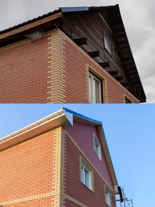 Крыши, фронтоны, сайдинг