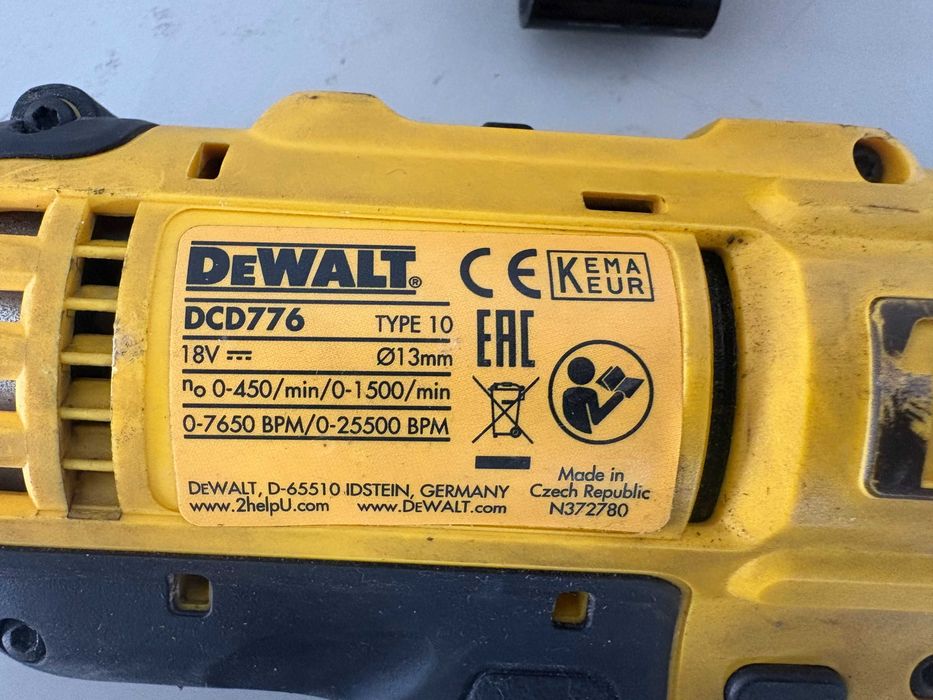 Винтоверт / боди - Dewalt 18 V / DCD776