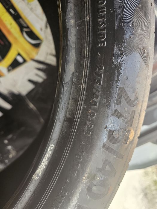 1x 275 40 22 vara continental runflat