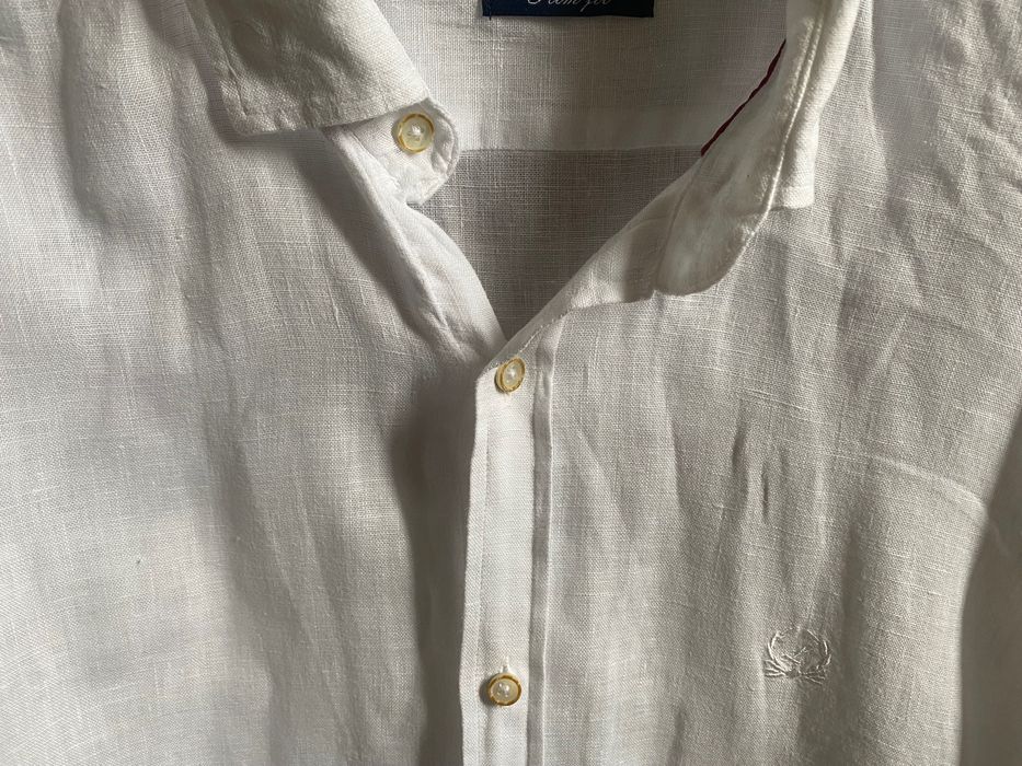 Мъжка ленена риза LAZARINI