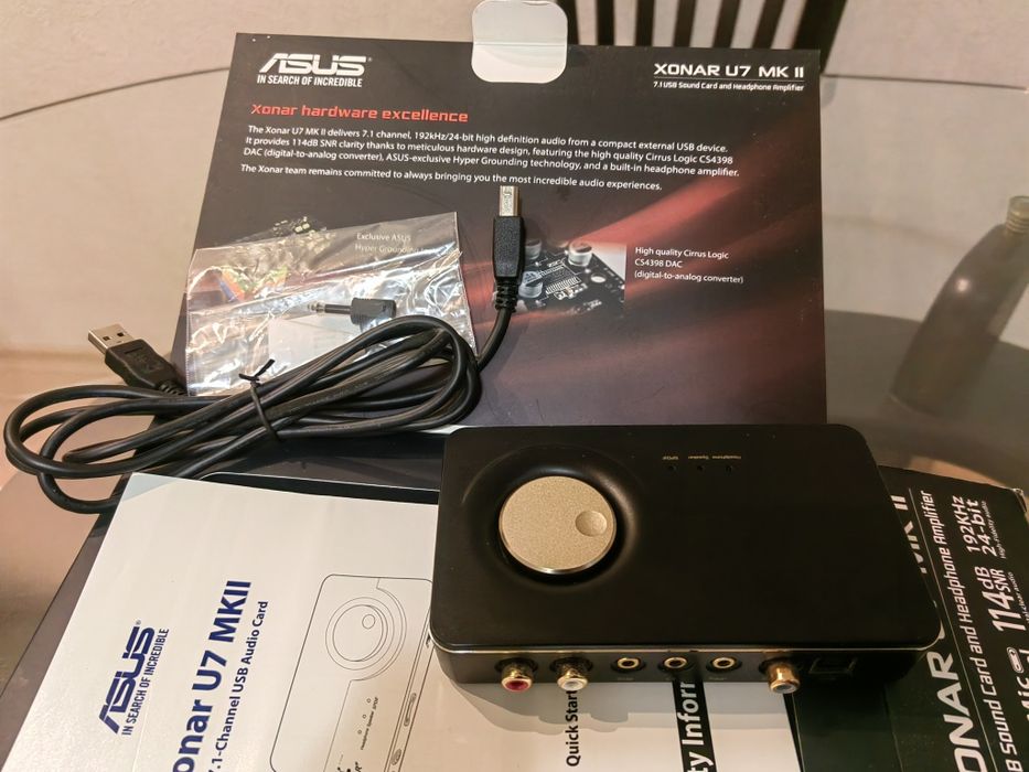 Звукова карта Asus Xonar U7 MKII