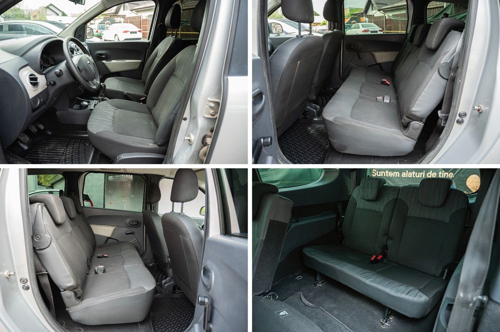 Dacia Lodgy 2013-euro5-7 scaune încălzite -7 locuri - Navigație--jante aliaj-geamuri electrice - recent adus în țară - Revizie efectuata