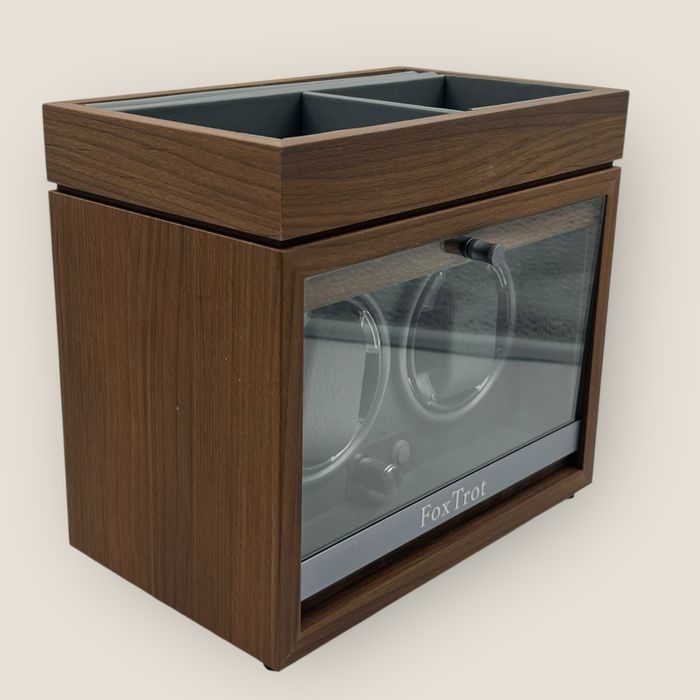 Fox Trot дървена самонавиваща кутия за часовници