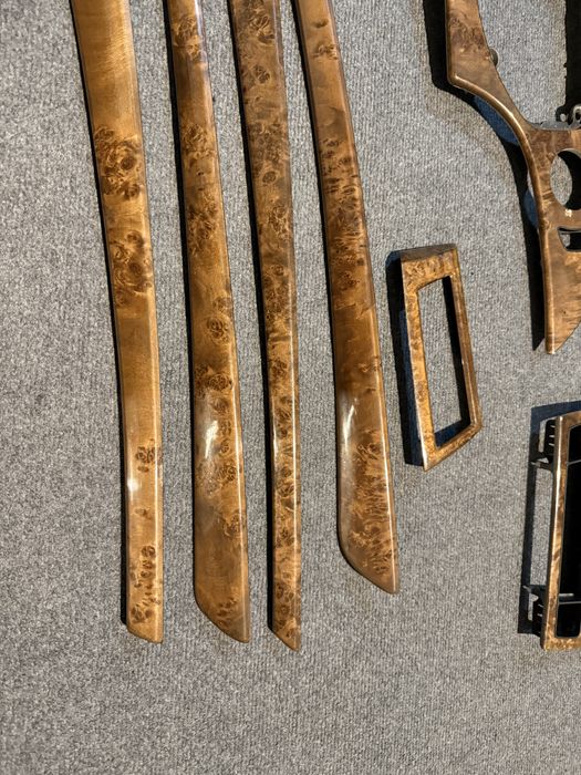 Махагонови  лайсни BMW E60 E61 фейс