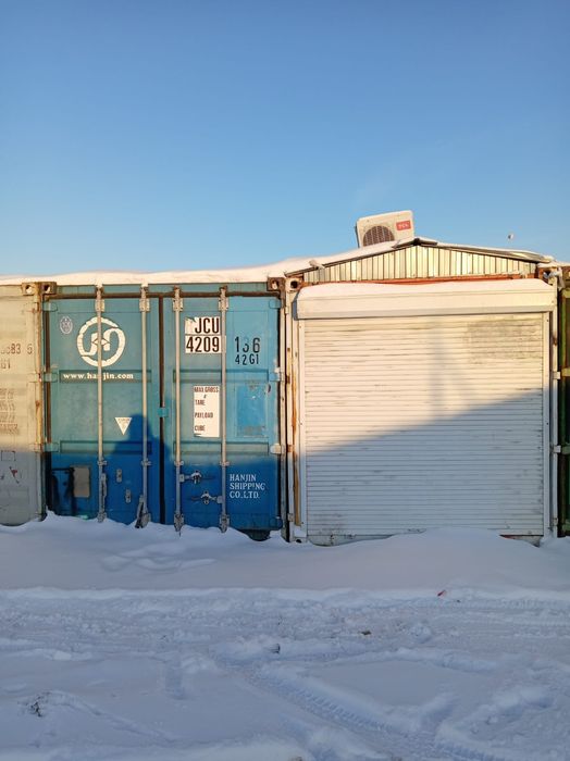 Контейнер 40т 2 шт утепленный и неутепленный