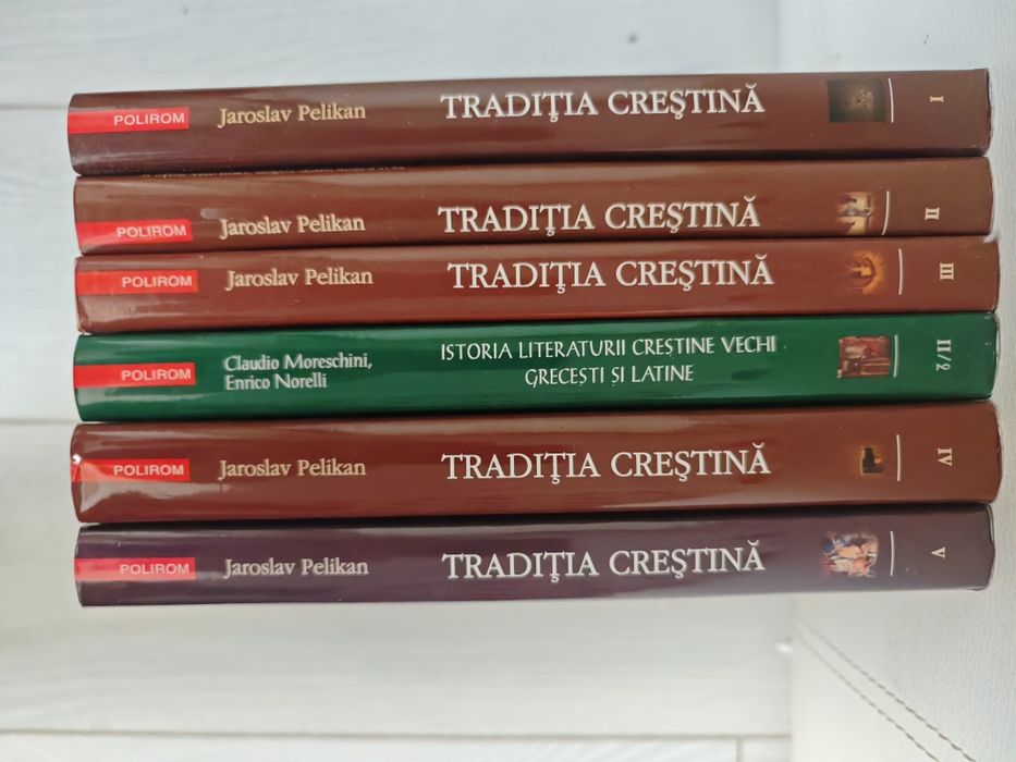Set Tradiția Creștină, Pelikan, complet 5 vol, raritate, NOU