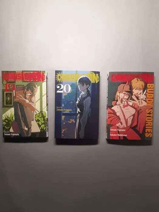 манга Chainsaw Man vol.1-20 + ПОДАРЪК Light Novel
