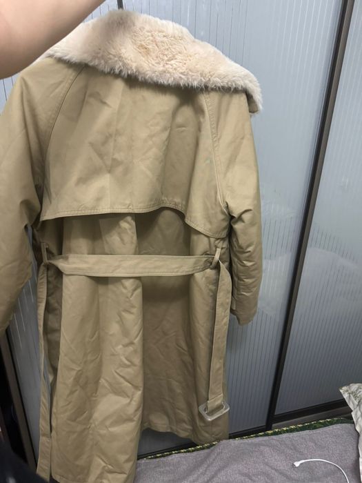 Тренч зимний