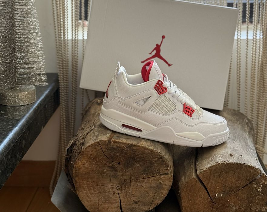 Air Jordan 4 Retro High Metallic Red Pure University Purple