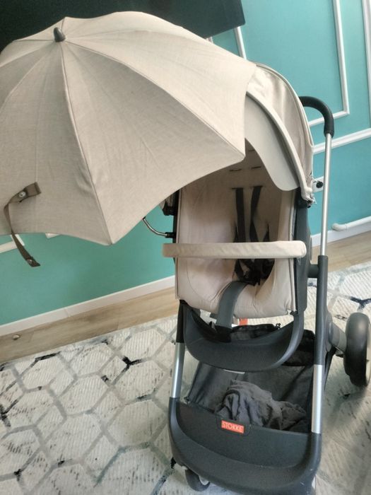 Коляска Stokke бежевы