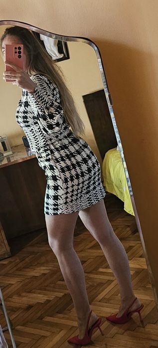 Rochie H&M × RICHARD ALLAN cu imprimeu