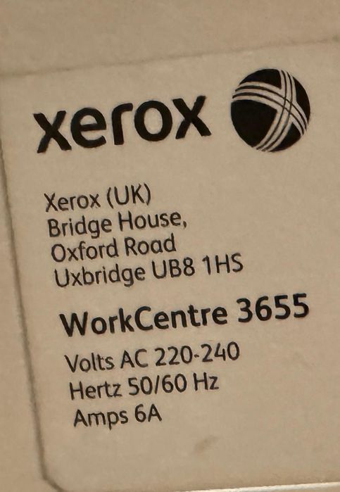 Imprimanta xerox laser  3655