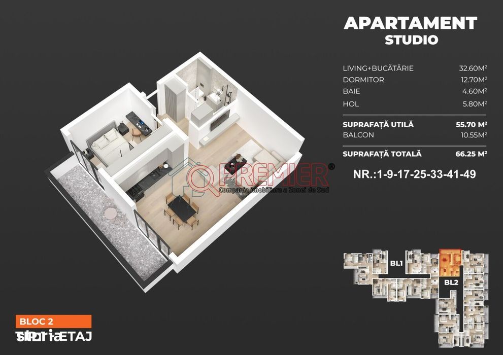 Apartament 2 Camere - Popesti Leordeni - 2 Minute Metrou Berceni — fotografia 1