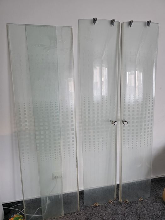 Panel ușă sticla cabina dus