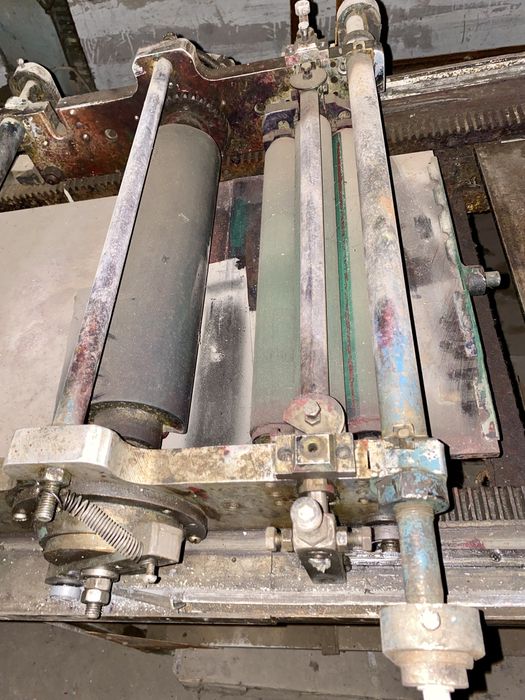 Типографская машина механическая