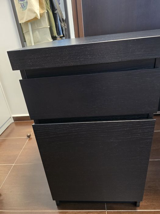 Бюро Ikea Malm черно