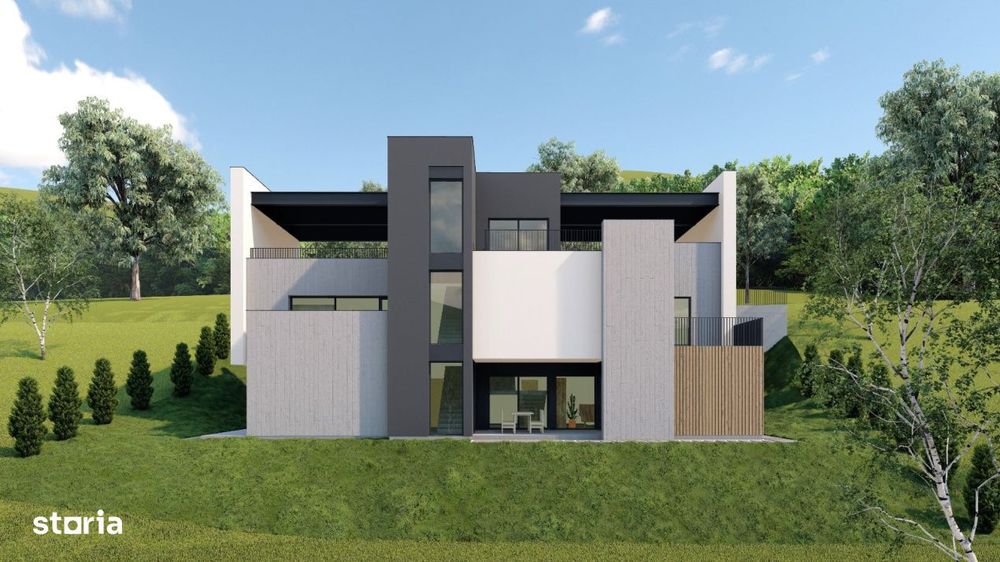 Duplex in constructie, 160mp utili, 300mp teren, Valea Garbaului