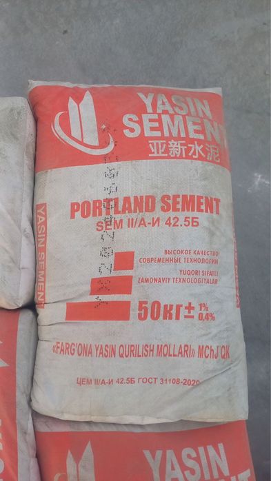 YASIN Sement 550+ marka, optom sement