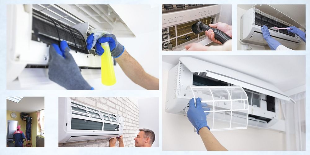 Conditioner urnatish Установка кондиционера