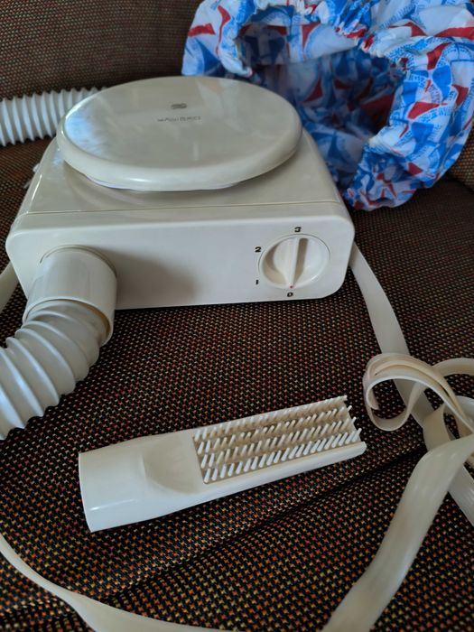 Сешоар с надуваема каска