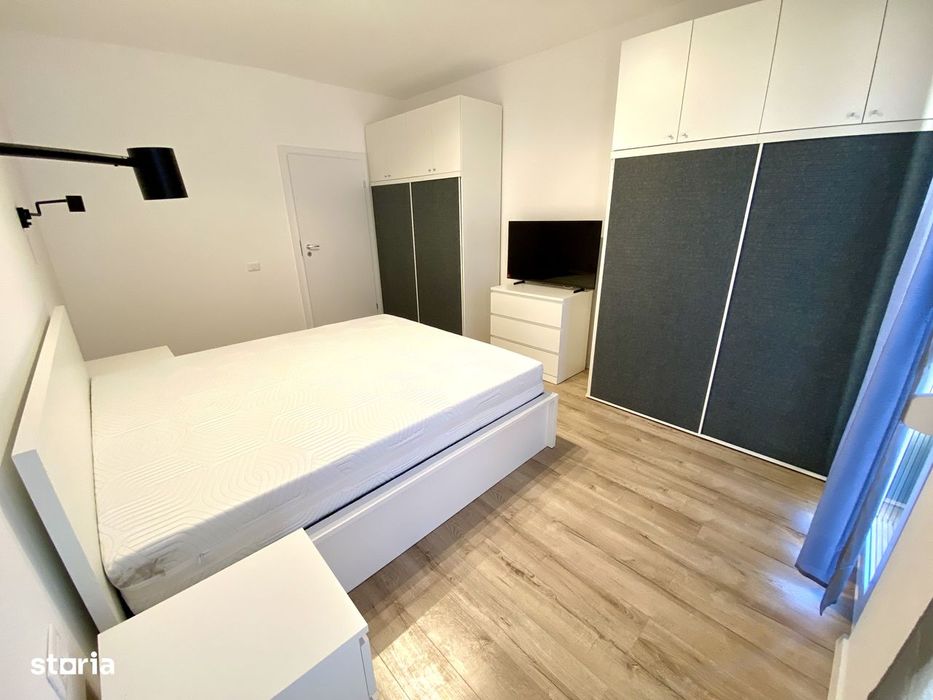 Vand apartament 2 camere cu gradina+parcare, amenajat modern, ARED-AFI