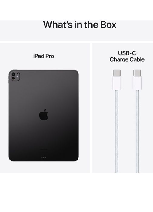 Apple iPad Pro 13" (2024), M4,256GB, Wi-Fi, Space Black Sigilată!