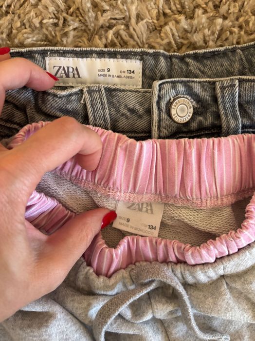 Дънки за момиче 9г 134 Zara HM Reserved