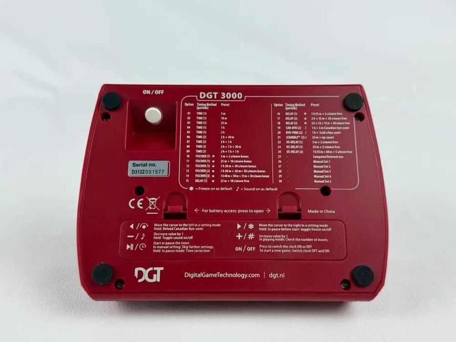 Шахматные часы DGT 3000