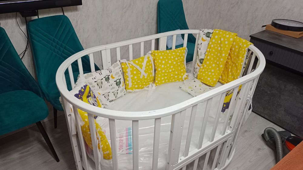 Детская кроватка трансформер 4 в 1