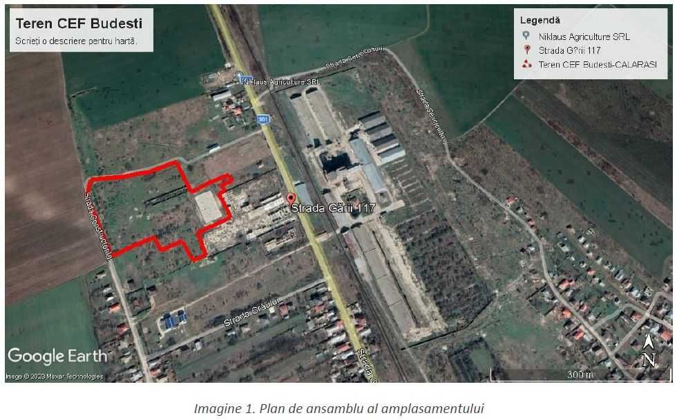 De Vanzare Teren INTRAVILAN 3.2Ha - Budesti, Calarasi