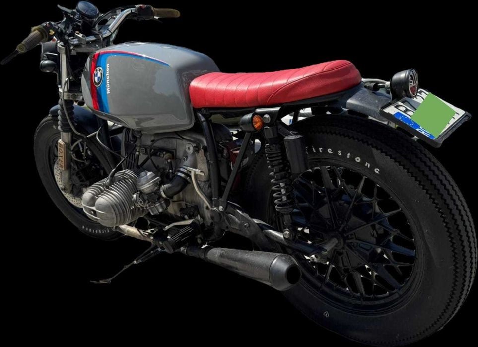 BMW R 45 cafe racer scrambler brat custom negociabil