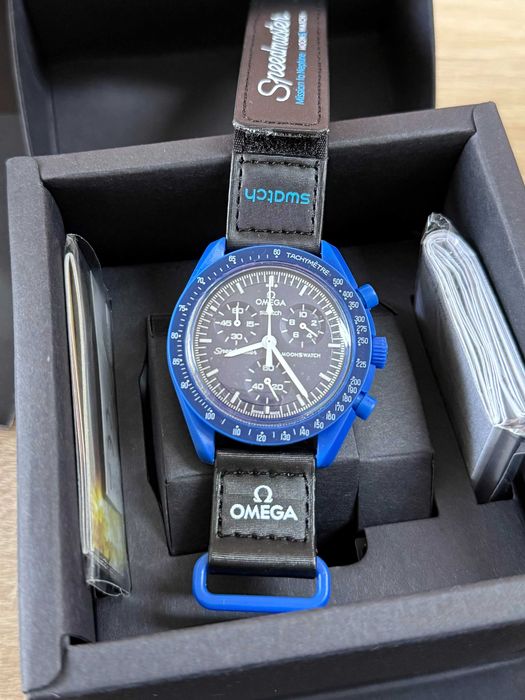 Omega Swatch Mission to the Super Blue Moonphase