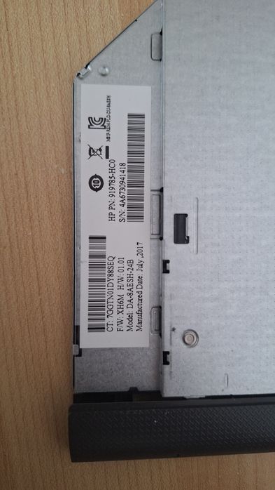 DVD/CD player laptop