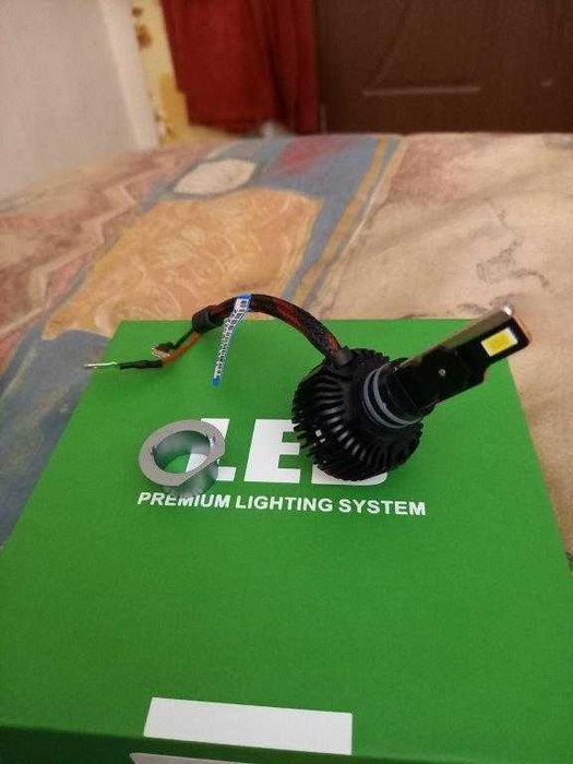 Комплект автомобилни LED крушки за фарове, H1, 2X35W, 6000lm