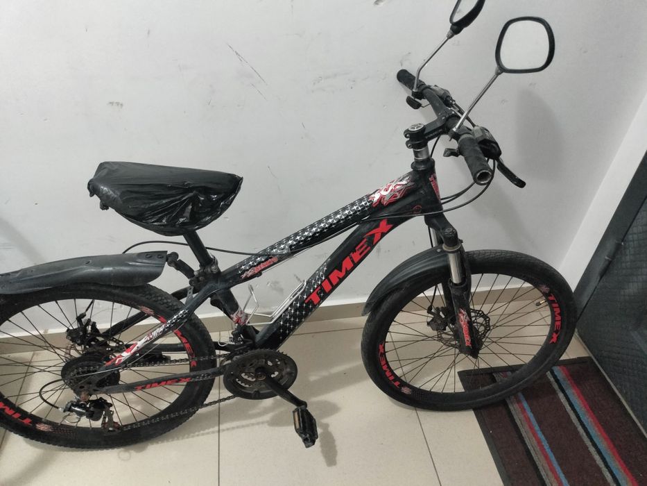 Велосипед черный