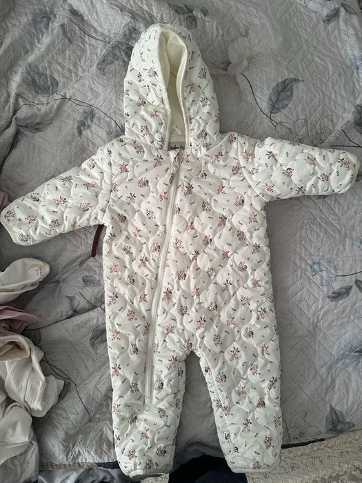 Стёганый комбинезон Baby Go для девочки демисезон