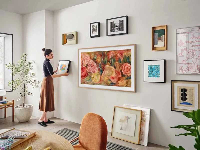 Телевизор SAMSUNG THE FRAME живая картинка, доставка по Узбекистану