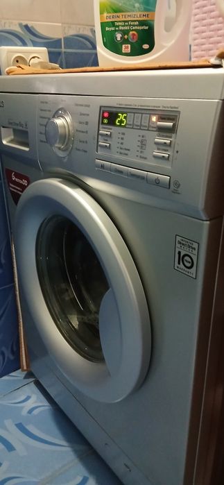 LG 6 kg стиральное машина сотилади