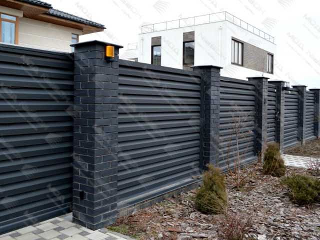 Забор жалюзи еврозабор