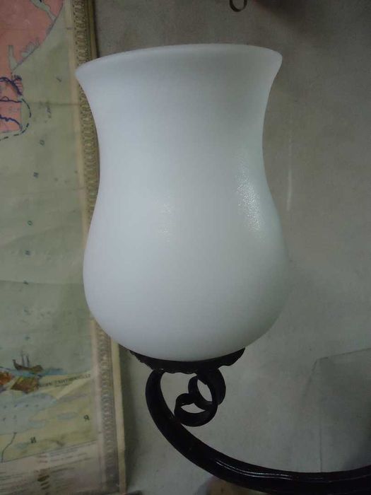 Ретро полилей от ковано желязо