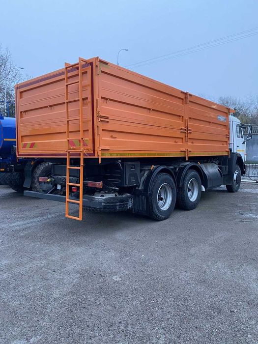 Автосамосвал зерновоз КамАЗ  6x4 - 14 т CNG