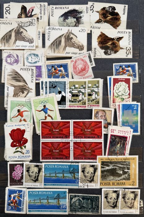 Colecție de timbre Posta Română